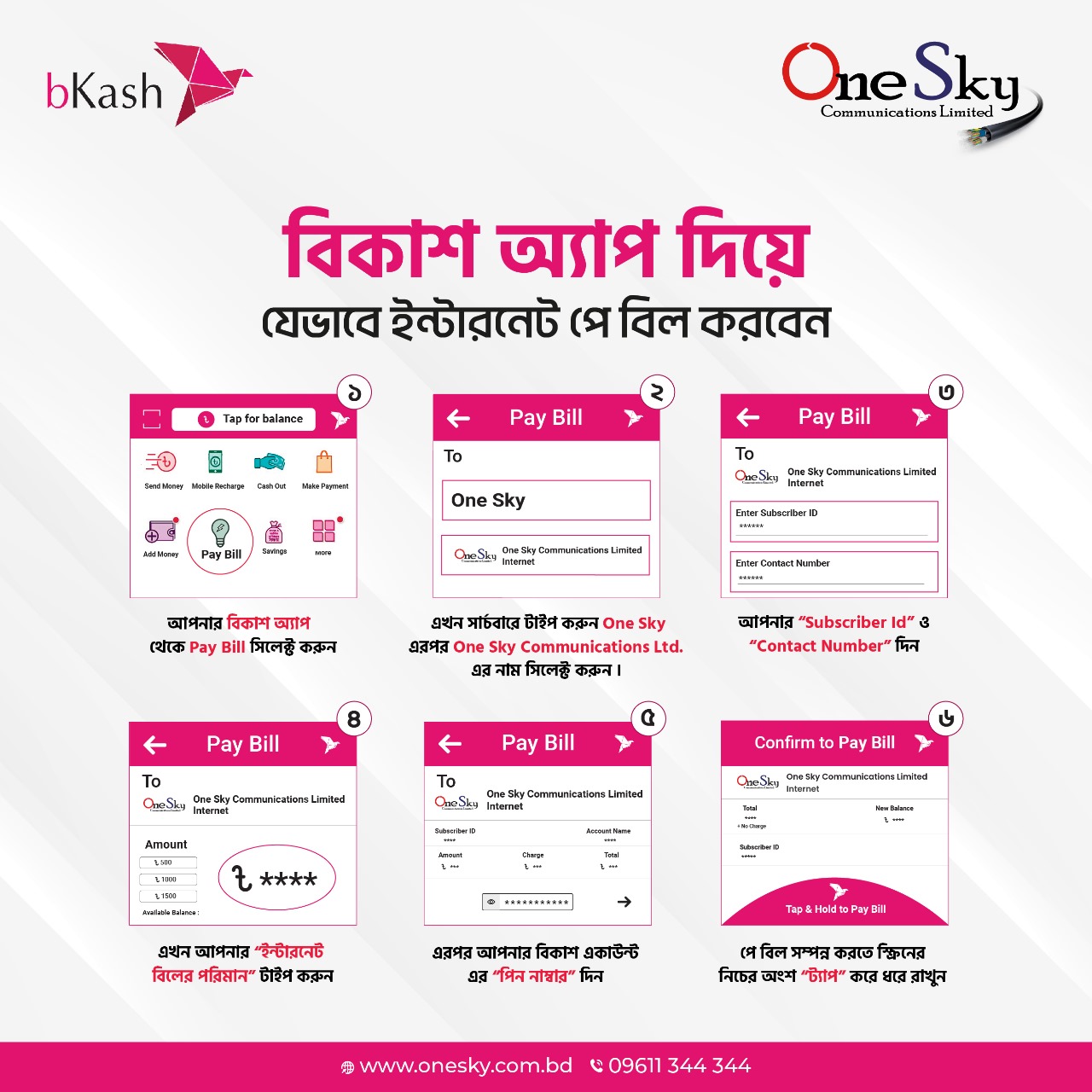 Bkash Pay Bill Process